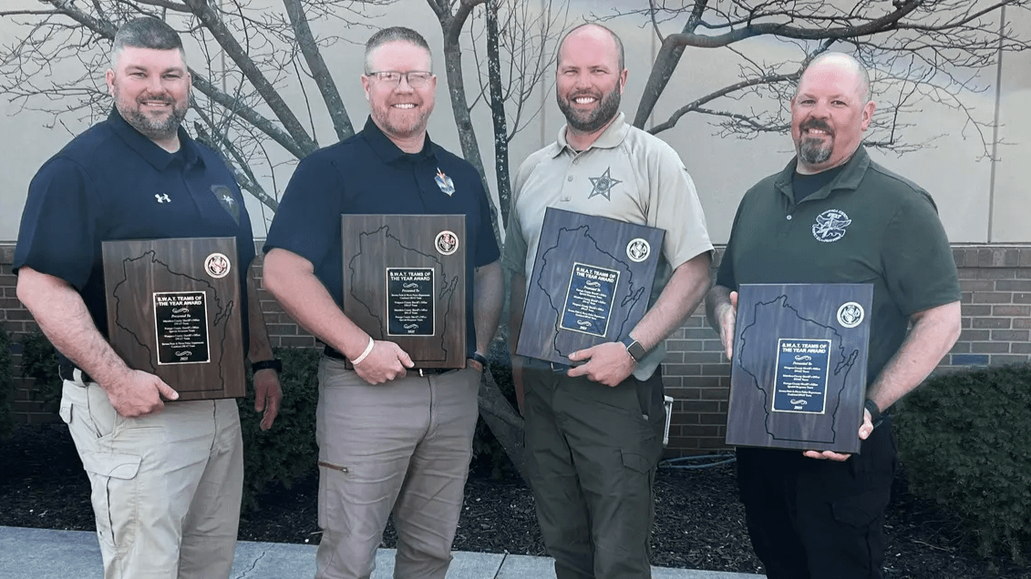 Area Law Enforcement Agencies Jointly Recognized as SWAT team of the Year