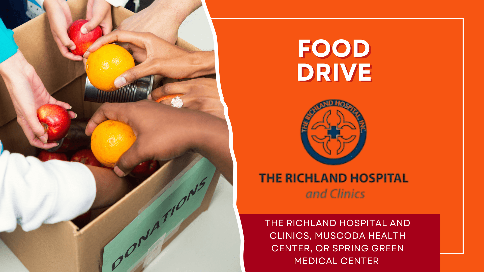 The Richland Hospital and Clinic answers call to support local food pantries